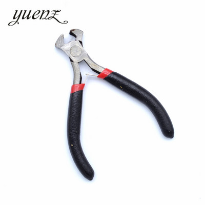 YuenZ 1 db rozsdamentes acél tűfogó ékszerkészítő kéziszerszám fekete 12,5cm X1