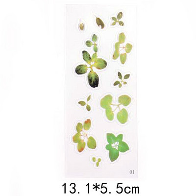 5 τμχ Διακοσμητικό αυτοκόλλητο ρητίνης 3DSimulation Fish Lotus Duckweed UV Fit Molds DIY Micro Landscape Θήκη τηλεφώνου Scrapbooking Αυτοκόλλητο