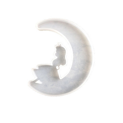 DIY Silikonski Bajka Mjesec Popis životinja Jednorog Anđeo Mačić Jelen Kalupi Alati za nakit UV kalupi od smole