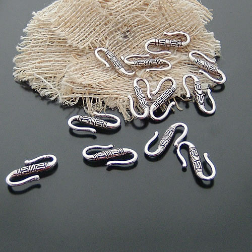 (29367) 50PCS 22x11MM Antikni stil od legure cinka S Shaps narukvice ogrlice Connect kopče Diy nakit Nalazi Dodaci