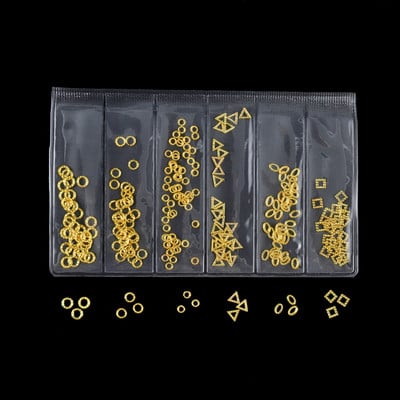 3D Mix Mini fém epoxigyanta tömések Gear Star Moon Nail Art keret Dekor töltőanyag kiegészítők barkácsolás UV kézműves ékszerkészítéshez
