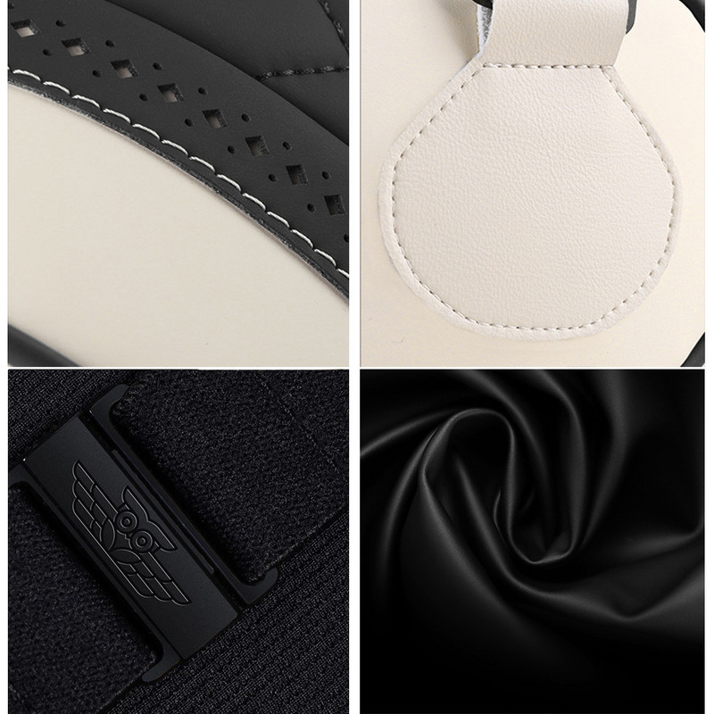 NAPPA odinės automobilio sėdynės atramos pagalvėlės galvos atramos automobilio kaklo pagalvės Mercedes Benz Maybach S klasės galvos atramų automobilio priedai