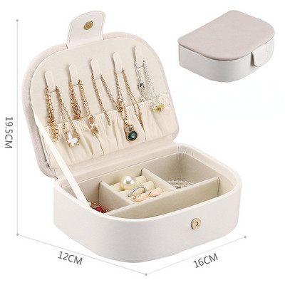 Kutija za nakit velikog kapaciteta Putna kućica Kutija za prstenje Kutije za nakit i pakiranje Organizator za nakit Kutija za pakiranje Kutija za pohranu kozmetike