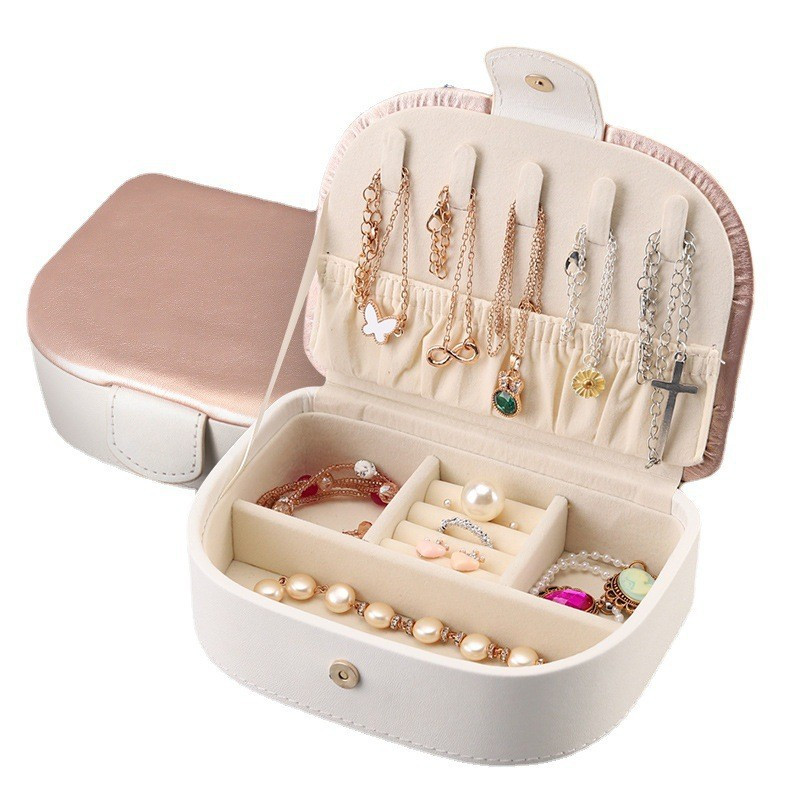 Kutija za nakit velikog kapaciteta Putna kućica Kutija za prstenje Kutije za nakit i pakiranje Organizator za nakit Kutija za pakiranje Kutija za pohranu kozmetike