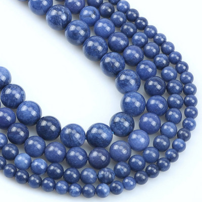 Természetes kő fehér kalcedon amazonit apatit burmai jádes peridóta korall lapis lazuli gyöngyök ékszerkészítéshez karkötőkhöz