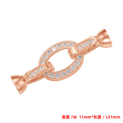 ZHUKOU ovāli āķi juvelierizstrādājumu izgatavošanai Augstas kvalitātes savienotāji rokām darinātām rokassprādzēm juvelierizstrādājumu piederumi aksesuāri vairumtirdzniecība VK160