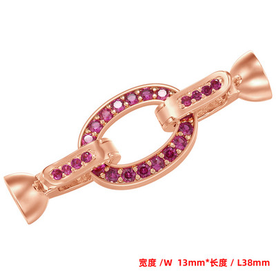 ZHUKOU ovāli āķi juvelierizstrādājumu izgatavošanai Augstas kvalitātes savienotāji rokām darinātām rokassprādzēm juvelierizstrādājumu piederumi aksesuāri vairumtirdzniecība VK160