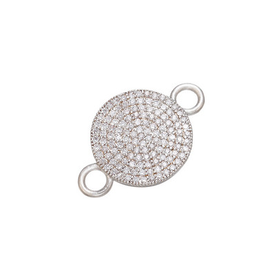 ZHUKOU 15x23mm kristály nyalóka csatlakozó női barkács kézzel készített karkötő nyaklánc ékszer kiegészítők készítő modell: VS449