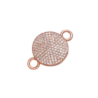 ZHUKOU 15x23mm kristály nyalóka csatlakozó női barkács kézzel készített karkötő nyaklánc ékszer kiegészítők készítő modell: VS449