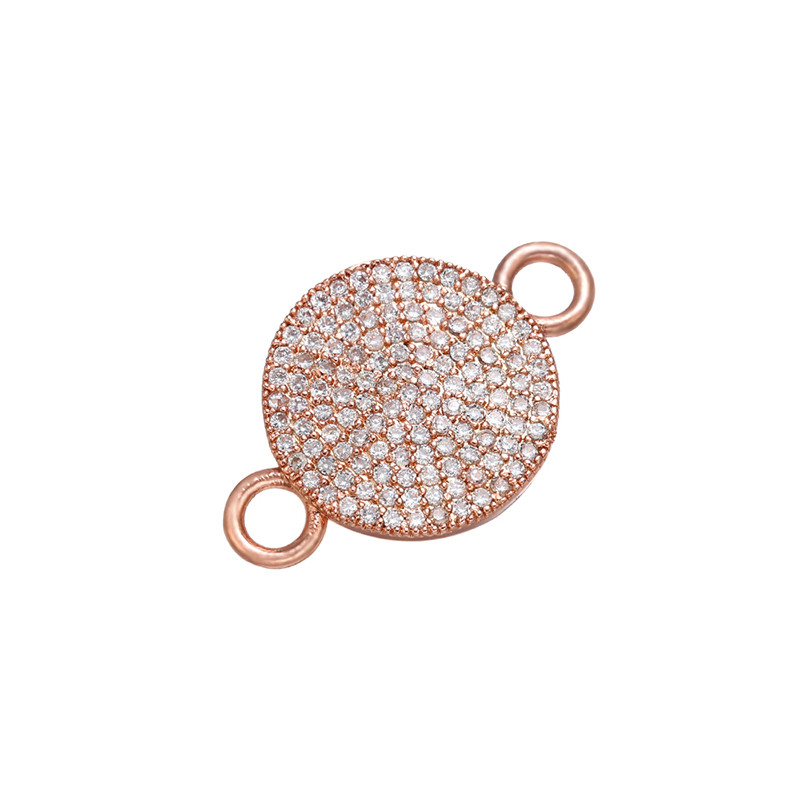 ZHUKOU 15x23mm kristály nyalóka csatlakozó női barkács kézzel készített karkötő nyaklánc ékszer kiegészítők készítő modell: VS449
