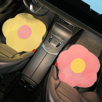 Νέα άφιξη βελούδινα κινούμενα σχέδια Χειμερινά λουλούδια διακοσμήσεις εσωτερικού αυτοκινήτου Four Seasons Universal μαξιλάρι καθίσματος αυτοκινήτου