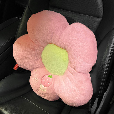 Novi dolazni plišani ukrasi za interijer automobila sa zimskim cvijećem, četiri godišnja doba, univerzalni jastuk za autosjedalicu