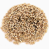 200 τμχ/παρτίδα KC Χρυσό χρώμα Tube Spacers Bead Oval Loose Beads for Needlework Jewelry Making DIY κολιέ Αξεσουάρ βραχιολιών