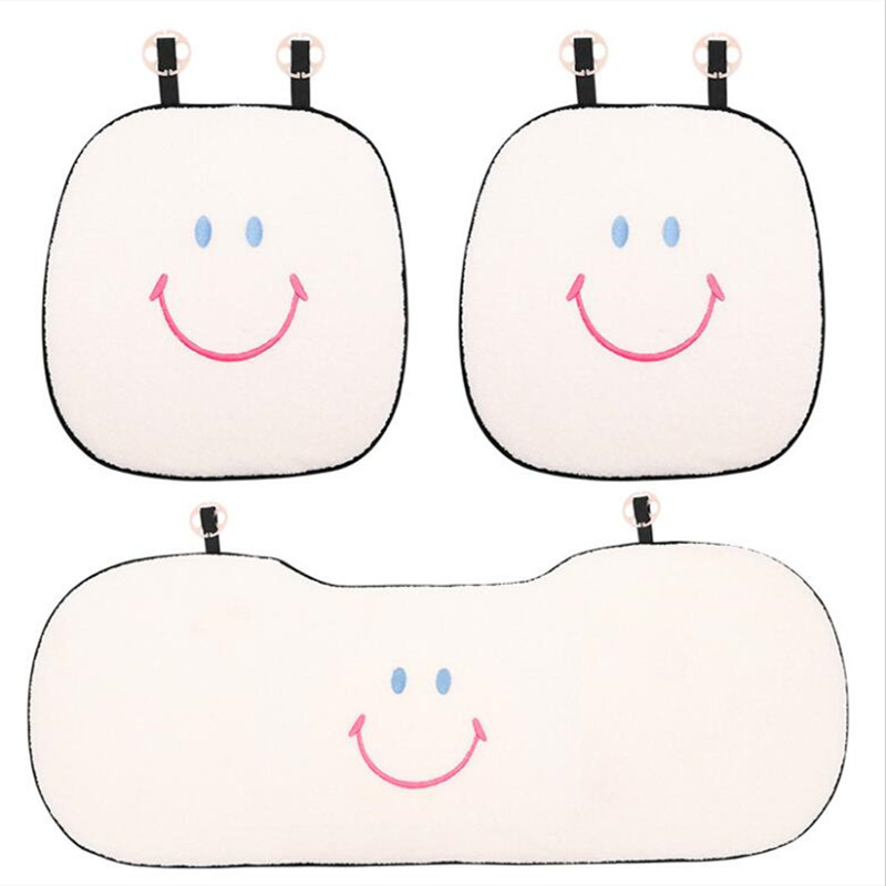 2020 New Arrival Creative Fashion Ζεστή βελούδινη διακόσμηση αυτοκινήτου Μαξιλάρι πλάτης Μαξιλάρι κάλυμμα μαξιλαριού καθίσματος αυτοκινήτου στολίδι