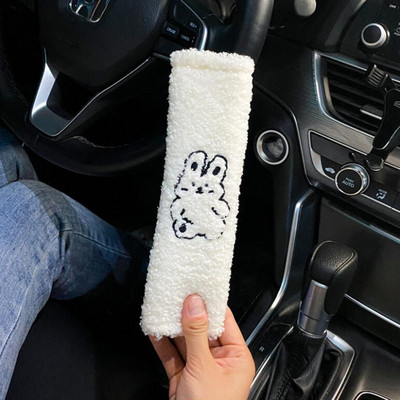 2021 Νέα άφιξη Winter βελούδινο Four Seasons Ins Cute Lamb μάλλινο κάλυμμα καθίσματος Τριών τεμαχίων καθίσματος αυτοκινήτου Universal