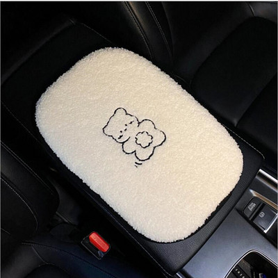 2021 Νέα άφιξη Winter βελούδινο Four Seasons Ins Cute Lamb μάλλινο κάλυμμα καθίσματος Τριών τεμαχίων καθίσματος αυτοκινήτου Universal