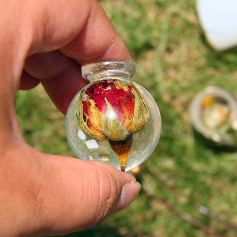 2 τμχ Μίνι φιάλη εποξειδικής ρητίνης καλούπι Small Box Κρεμαστό δοχείο αποθήκευσης Βάζο καλούπια σιλικόνης για σκουλαρίκια από ρητίνη DIY Κατασκευή κοσμημάτων