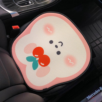 2022 Breathable Ice Silk Summer Cute Cartoon Bear Four Seasons Universal προστατευτικό κάλυμμα μαξιλαριού καθίσματος αυτοκινήτου