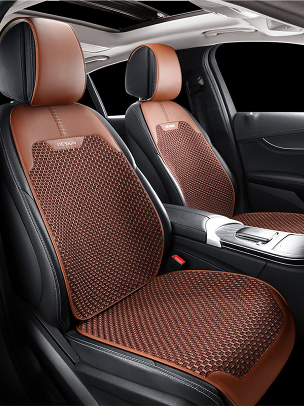 2022 Ice Silk Ice Pink Four Seasons Universal Προστατευτικό Αντιολισθητικό Κάλυμμα μαξιλαριού καθίσματος αυτοκινήτου Εσωτερική διακόσμηση αυτοκινήτου