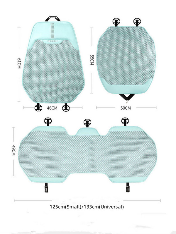 2022 Ice Silk Ice Pink Four Seasons Universal Προστατευτικό Αντιολισθητικό Κάλυμμα μαξιλαριού καθίσματος αυτοκινήτου Εσωτερική διακόσμηση αυτοκινήτου