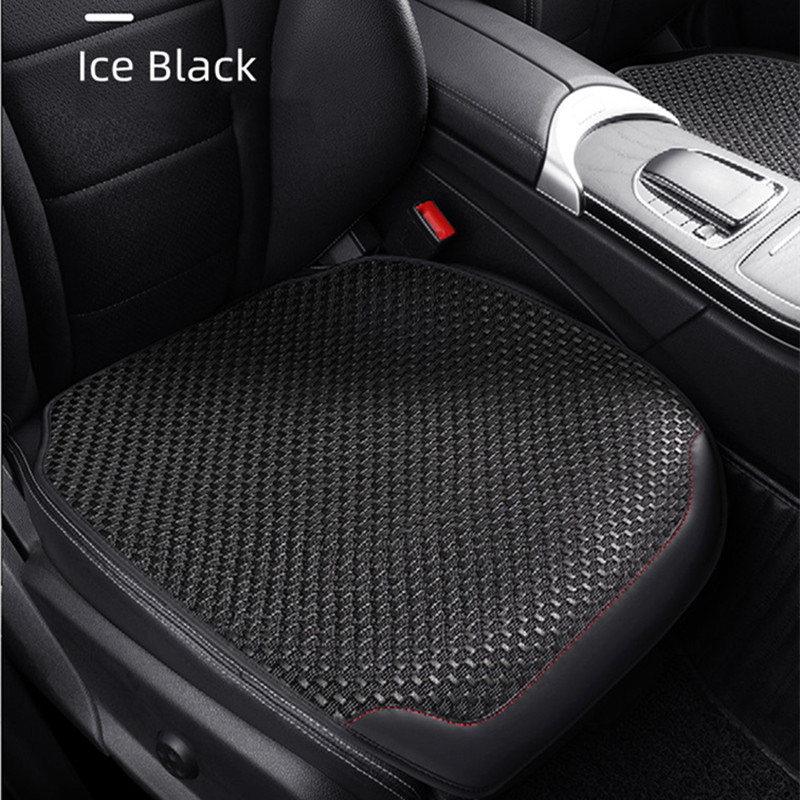 2022 Ice Silk Black Four Seasons Univerzális csúszásgátló védő, lélegző autóülés párnahuzat autó belső díszei