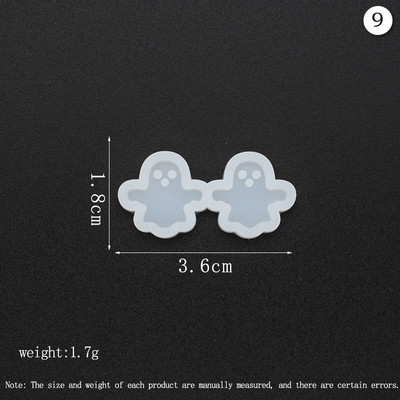 Mini Ear Studs Εποξειδικά καλούπια Cute Animal Heart Butterfly Stud Earring/Sarrings Διακοσμητικά καλούπια σιλικόνης προμήθειες κατασκευής κοσμημάτων