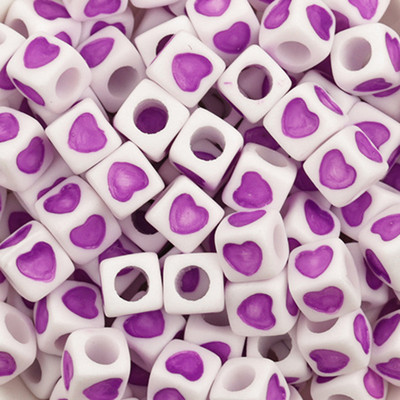 100 τεμάχια/Παρτίδα Μοντέρνα ακρυλικά τετράγωνα αλφάβητα χάντρες με μεγάλη τρύπα γράμμα Loose spacer Bead κοσμήματα χειροποίητα βραχιόλια κατασκευής