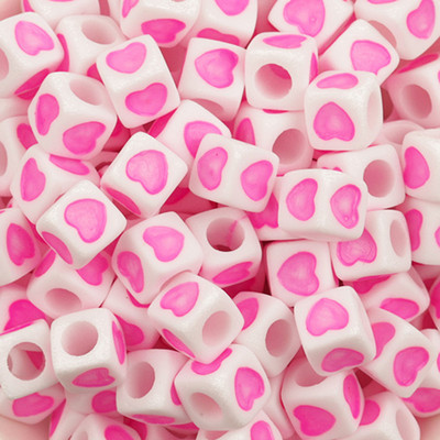 100 τεμάχια/Παρτίδα Μοντέρνα ακρυλικά τετράγωνα αλφάβητα χάντρες με μεγάλη τρύπα γράμμα Loose spacer Bead κοσμήματα χειροποίητα βραχιόλια κατασκευής