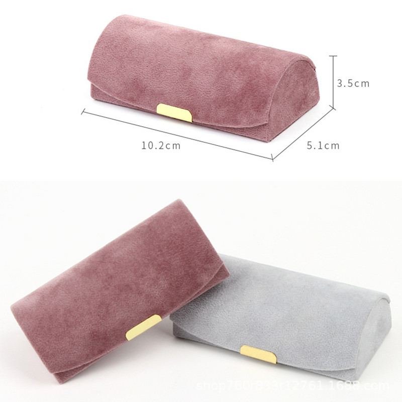 Φορητό βελούδινο κουτί αποθήκευσης κοσμημάτων Arch Bead για Γυναικεία Βραχιόλι Ταξιδιού Stud Κολιέ My Love Storage Box Συσκευασία κοσμημάτων Δώρο