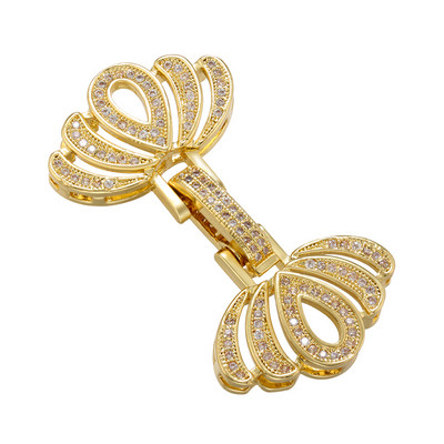 ZHUKOU υψηλής ποιότητας γάντζοι κούμπωμα γάντζοι ζιρκονίας κυβικά για χειροποίητο γυναικείο κολιέ βραχιόλι κοσμήματα προμήθειες κατασκευής VK153