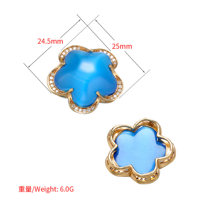 ZHUKOU 10x24,5 χιλιοστά ορειχάλκινο κρύσταλλο πέταλο σύνδεσης για γυναικείο κολιέ Βραχιόλι Κοσμήματα Αξεσουάρ Making findings μοντέλο:VS411