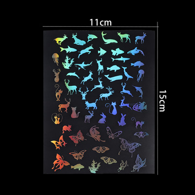 1 τμχ Εποξειδική ρητίνη Υλικό Γέμισης Διαφανές Διακοσμήστε Αυτοκόλλητα Γάτας Ψάρια DIY Χειροτεχνίες Κατασκευή Αυτοκόλλητου Φτιάξτε Καλούπι Κατασκευής Κοσμημάτων