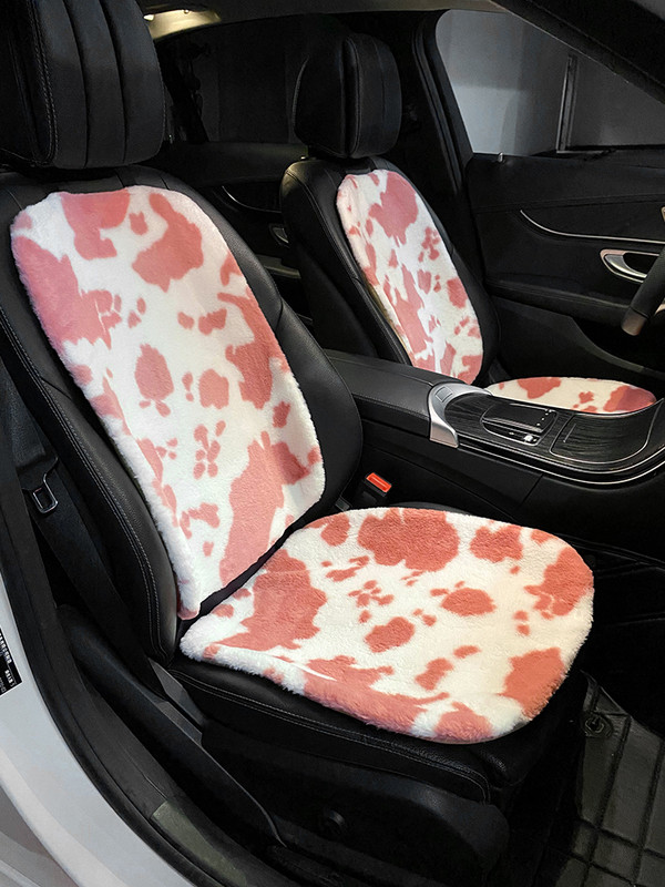 Nova zima jesen 2021. Univerzalna zagrijana krava plišana božica Modna navlaka za autosjedalicu Jastuk za leđa