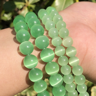 Veleprodajne kamene okrugle perle od prirodnog opala, okrugle labave razmaknice za izradu nakita, DIY narukvica 15`` 4 6 8 10 12 mm