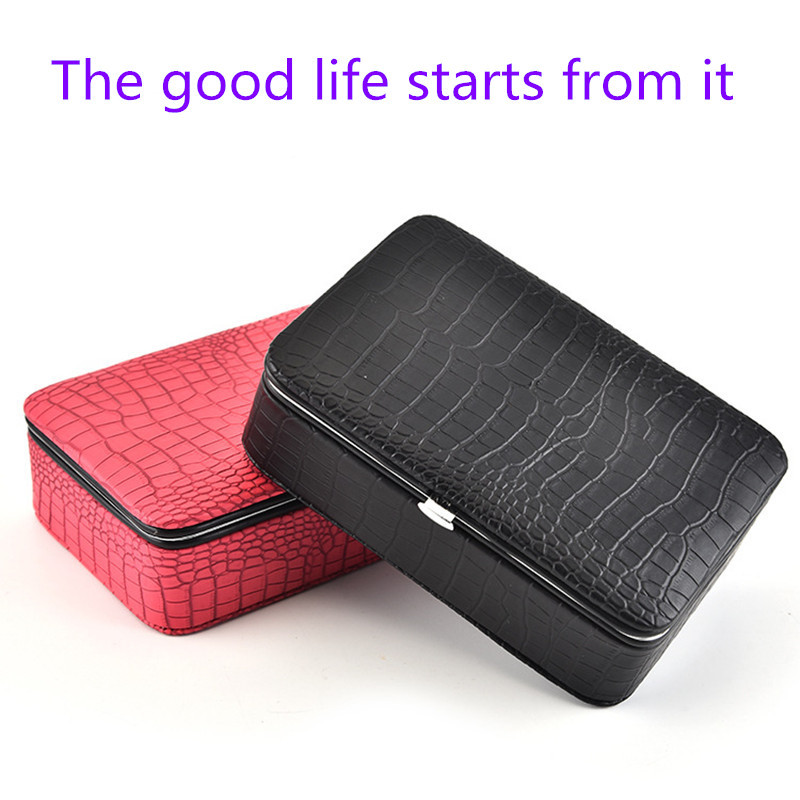 Putna kutija za pakiranje nakita Organizator kozmetičke šminke Kutija za nakit Naušnice Organizator prstena kovčeg za nošenje nakita