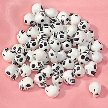 DIY 10mm50pcs και 13mm30pcs/skull charms for bracelet maker charm βραχιόλι κοσμήματα miyuki delica beads 11/0