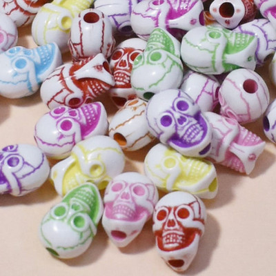 DIY 10mm50db és 13mm30db/tétel koponya bűbáj karkötő készítéshez bűbáj karkötő ékszer miyuki delica gyöngyök 11/0