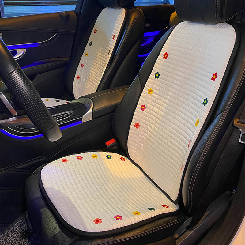 Nou Sosire Fashion Universal Four Seasons Bumbac Pânză Flor Decorare Interior Auto Perna Scaun Auto