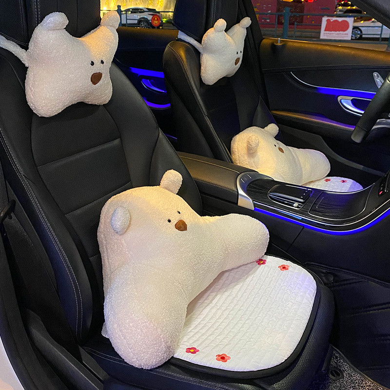 Nou Sosire Fashion Universal Four Seasons Bumbac Pânză Flor Decorare Interior Auto Perna Scaun Auto