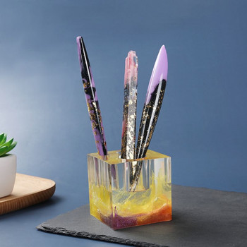 Στυλό UV Εποξειδική Ρητίνη Χύτευση Μαρκαδόρο Μολύβι σιλικόνης Καλούπι DIY Art Craft
