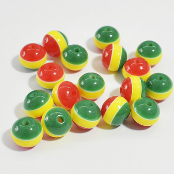 DIY 6-14mm 30/50/100τμχ Οβάλ χάντρες Evil Eye Resin Spacer Beads for Jewelry Making Βραχιόλι Χάντρες μέσης χάντρες evil eye beads