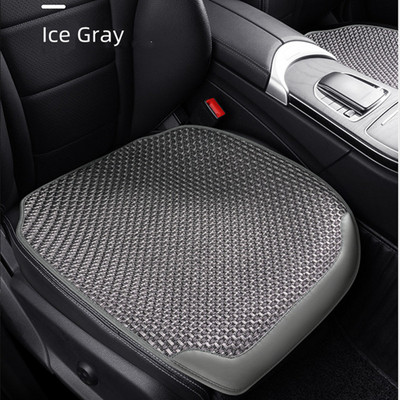 2022 Ice Silk Grey Four Seasons Univerzális csúszásgátló védő, lélegző autósülés párnahuzat autó belső dekoráció