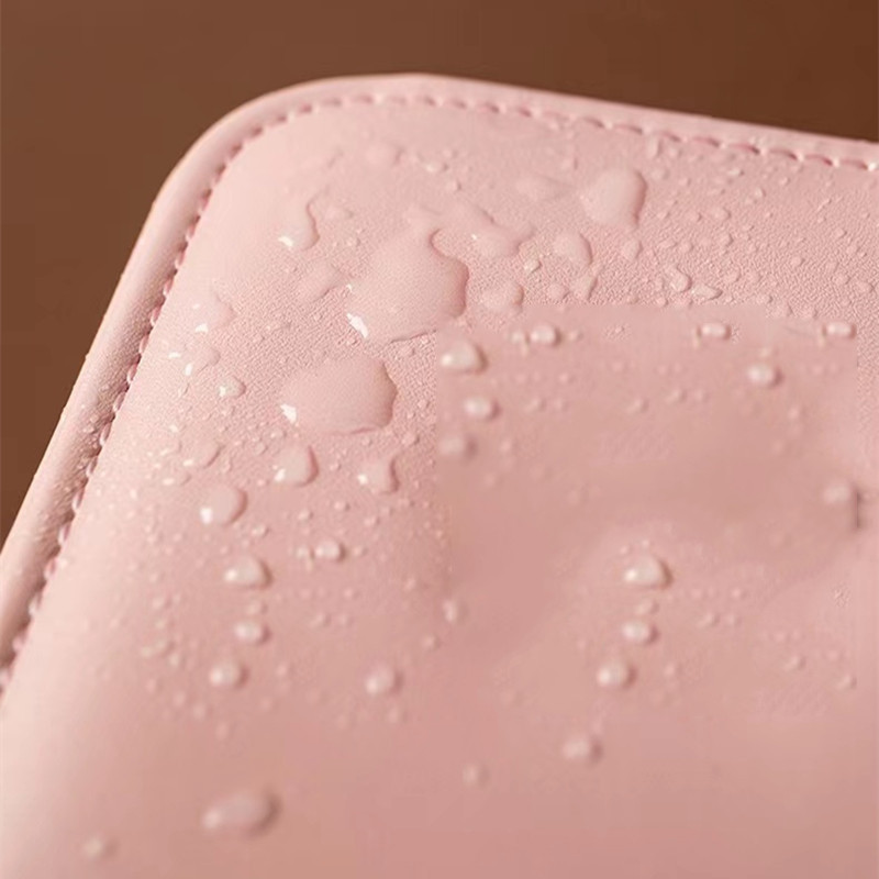 Ékszerdoboz Hordozható bőr ékszertartó doboz kijelző Utazási ékszer tok dobozok tükörrel bőr tároló fülbevaló tartóval