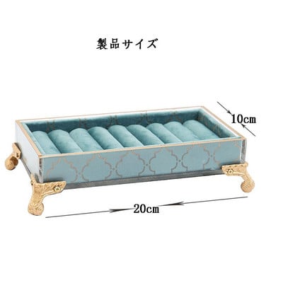 Európai stílusú ékszerbemutató állvány karkötő gyűrű nyakláncokhoz tárolótartó tálca tok doboz ékszertartó állvány lakberendezés