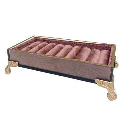 Európai stílusú ékszerbemutató állvány karkötő gyűrű nyakláncokhoz tárolótartó tálca tok doboz ékszertartó állvány lakberendezés