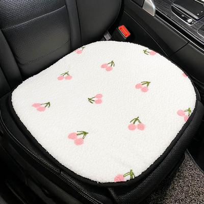 Novi dolazak, zimski pliš Four Seasons, univerzalni naslon za automobil, stražnji jastuk, jastuk za autosjedalicu, ukrasi za unutrašnjost automobila