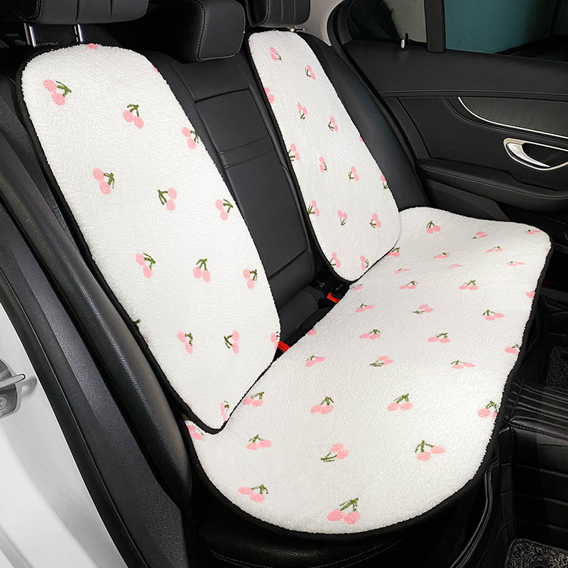 Novi dolazak, zimski pliš Four Seasons, univerzalni naslon za automobil, stražnji jastuk, jastuk za autosjedalicu, ukrasi za unutrašnjost automobila