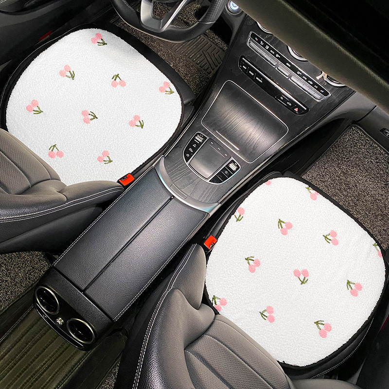 Novi dolazak, zimski pliš Four Seasons, univerzalni naslon za automobil, stražnji jastuk, jastuk za autosjedalicu, ukrasi za unutrašnjost automobila