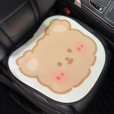 Four Seasons Universal Cartoon Bear 3D Breathable Mesh Μαξιλάρι καθίσματος αυτοκινήτου Εσωτερικά αξεσουάρ αυτοκινήτου