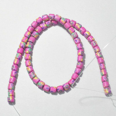 65 buc. 1/5strit7mm margele rotunde din argilă polimerică Chip Disk Distanțiere liberă Mărgele boho făcute manual pentru bijuterii DIY pentru realizarea de brățări